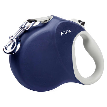 Fida Heavy Duty Retractable Dog leash 26ft (8m) - blue